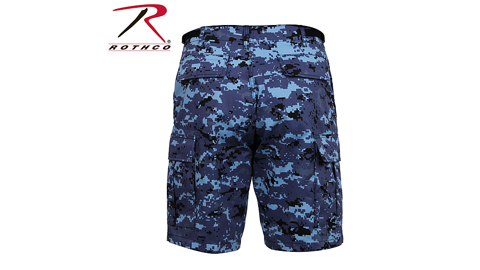 Rothco Camo BDU Shorts, Tiger Stripe Camo, Small, 7085-TigerStripeCamo-S