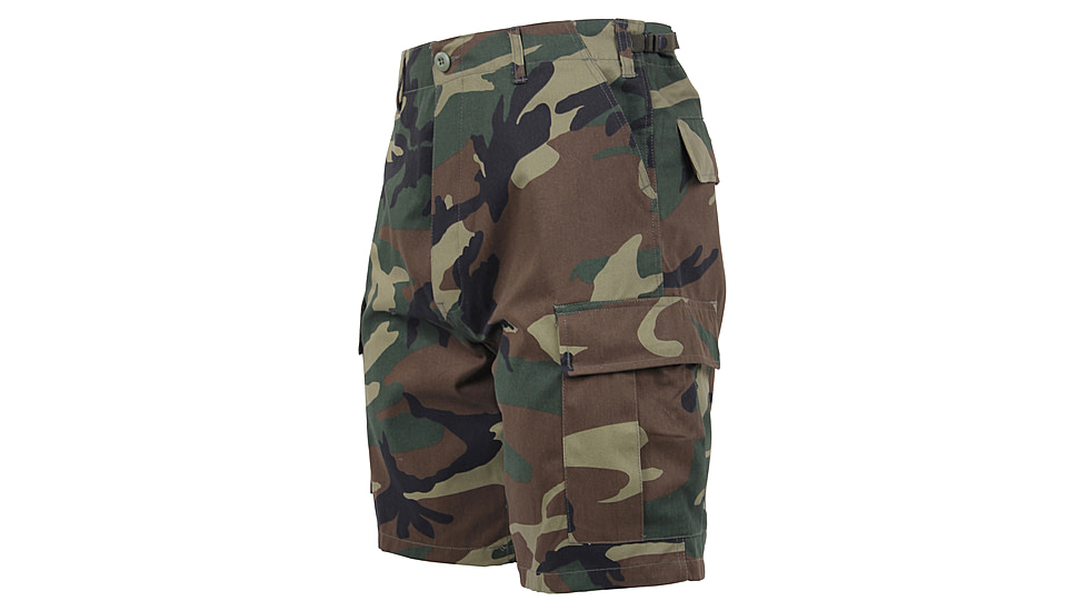 Rothco Camo BDU Shorts, Tiger Stripe Camo, Small, 7085-TigerStripeCamo-S