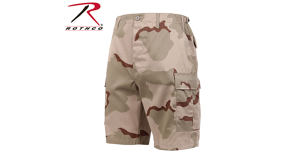 Rothco Camo BDU Shorts, Tiger Stripe Camo, Small, 7085-TigerStripeCamo-S