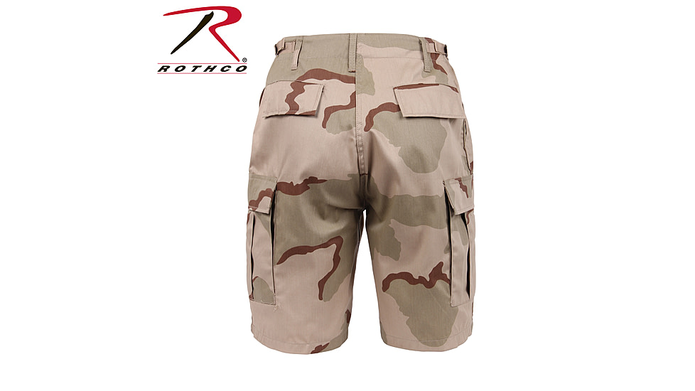 Rothco Camo BDU Shorts, Tiger Stripe Camo, Small, 7085-TigerStripeCamo-S