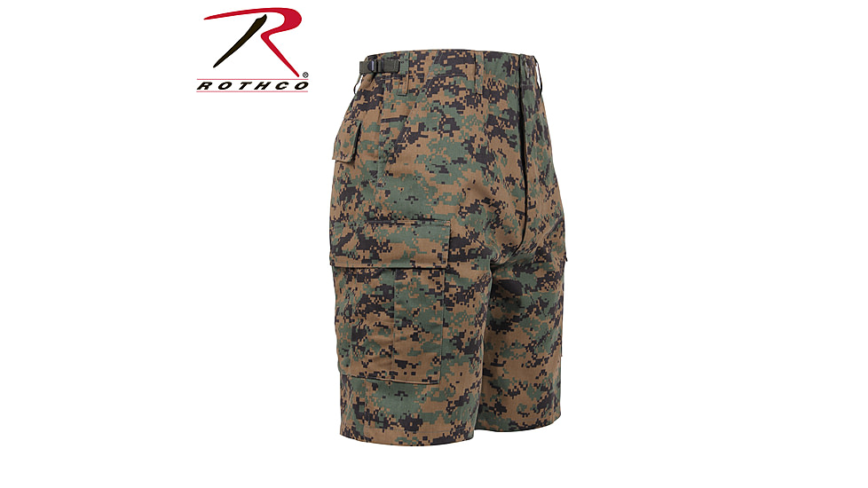 Rothco Camo BDU Shorts, Tiger Stripe Camo, Small, 7085-TigerStripeCamo-S