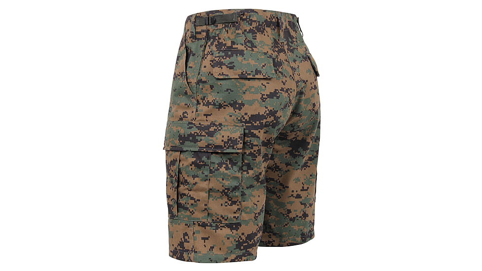 Rothco Camo BDU Shorts, Tiger Stripe Camo, Small, 7085-TigerStripeCamo-S