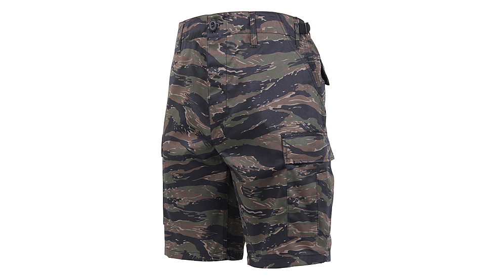 Rothco Camo BDU Shorts, Tiger Stripe Camo, Small, 7085-TigerStripeCamo-S