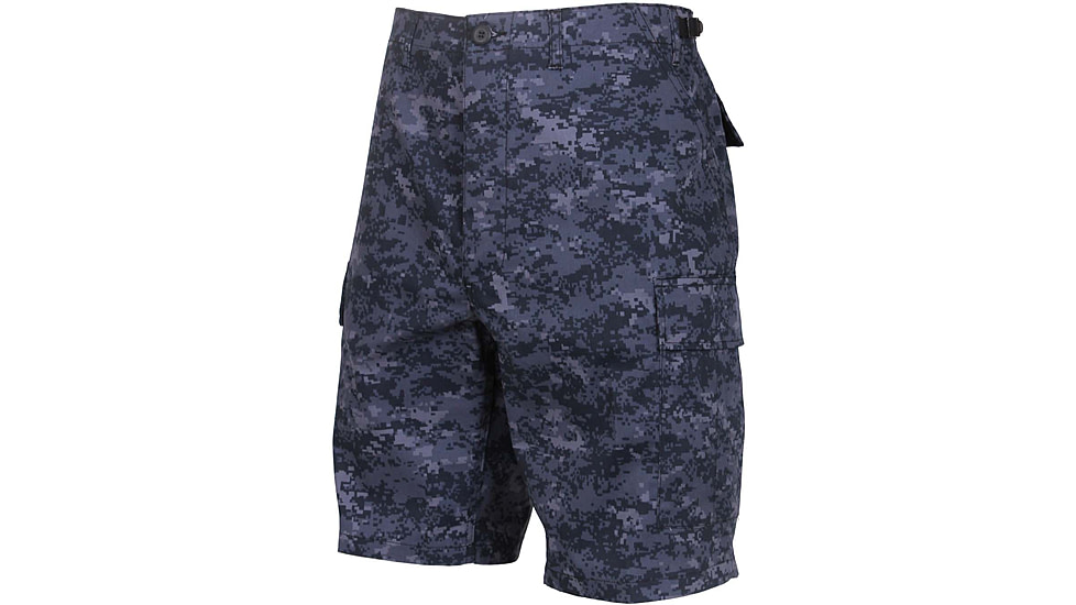Rothco Camo BDU Shorts, Midnight Digital Camo, 2XL, 68214-MidnightDigitalCamo-2XL
