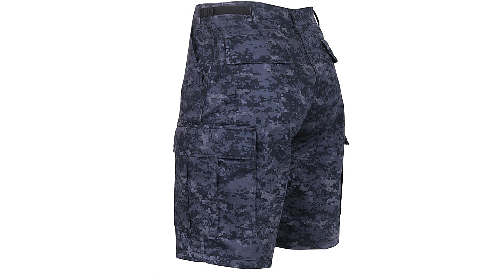Rothco Camo BDU Shorts, Midnight Digital Camo, 2XL, 68214-MidnightDigitalCamo-2XL