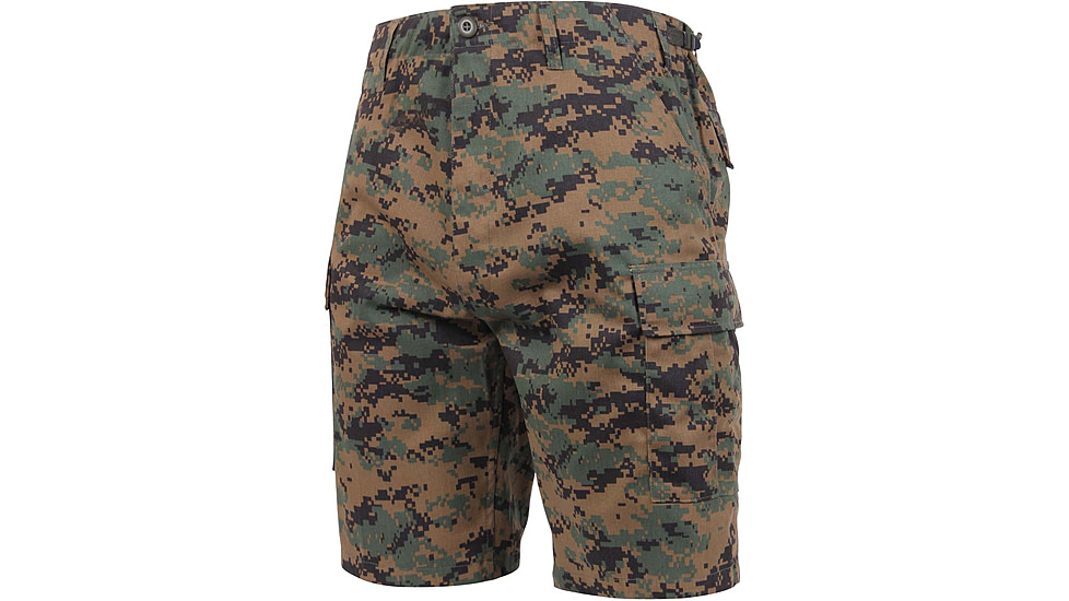 Rothco Camo BDU Shorts, Woodland Digital Camo, 2XL, 65413-WoodlandDigitalCamo-2XL