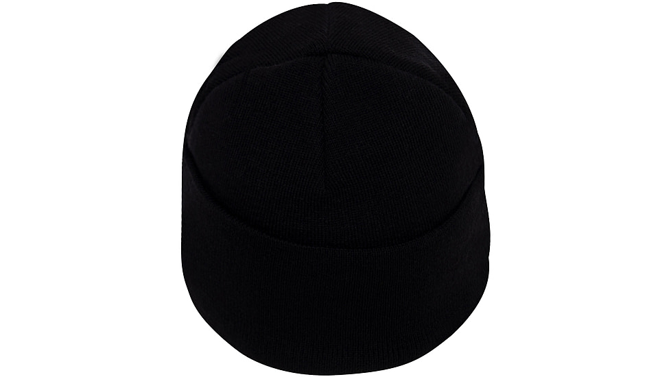 Rothco USMC Eagle, Globe and Anchor / US Flag Deluxe Fine Knit Watch Cap, Black, 5498-Black