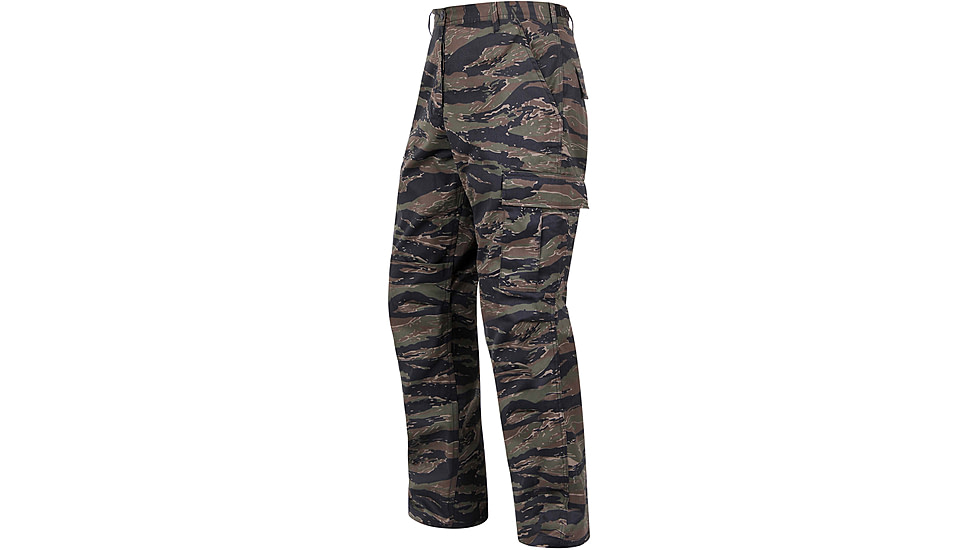 Rothco Camo Tactical BDU Pants - Mens, Tiger Stripe Camo, Extra Large, 7995-TigerStripeCamo-XL