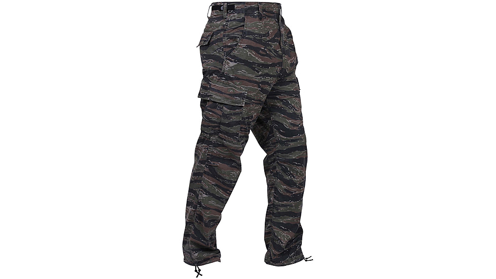 Rothco Camo Tactical BDU Pants - Mens, Tiger Stripe Camo, Extra Large, 7995-TigerStripeCamo-XL