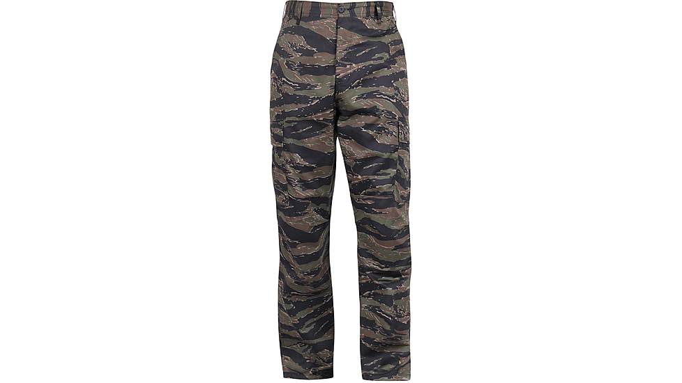 Rothco Camo Tactical BDU Pants - Mens, Tiger Stripe Camo, Extra Large, 7995-TigerStripeCamo-XL