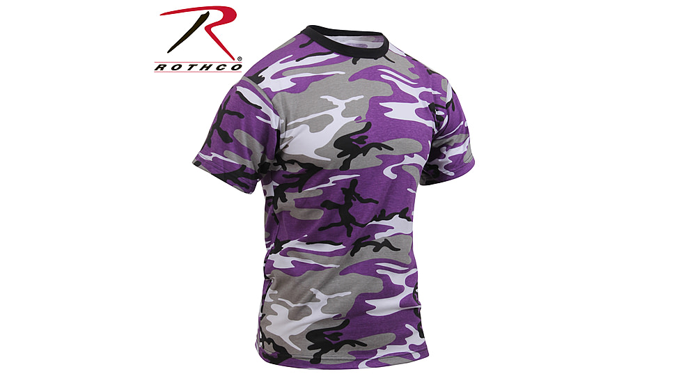 Rothco Tiger Stripe Camo T-Shirts, Tiger Stripe Camo, Small, 6787-TigerStripeCamo-S