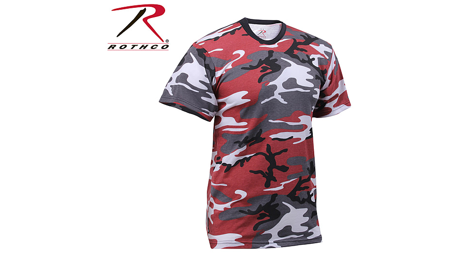 Rothco Tiger Stripe Camo T-Shirts, Tiger Stripe Camo, Small, 6787-TigerStripeCamo-S