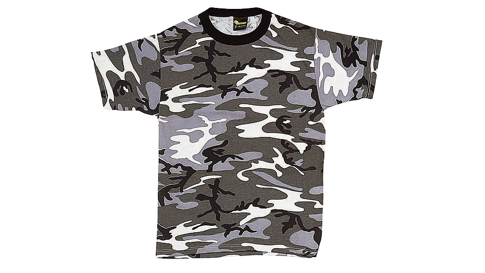 Rothco Tiger Stripe Camo T-Shirts, Tiger Stripe Camo, Small, 6787-TigerStripeCamo-S