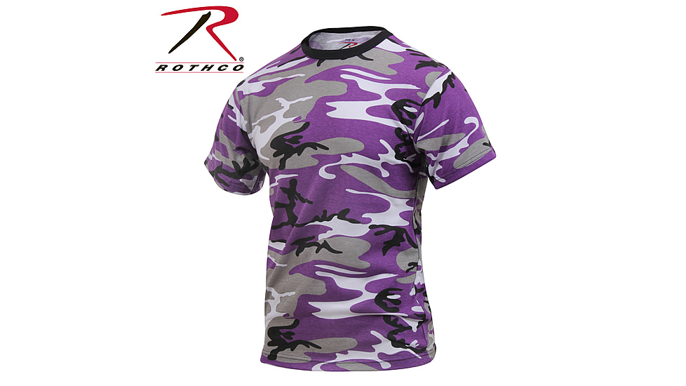 Rothco Tiger Stripe Camo T-Shirts, Tiger Stripe Camo, Small, 6787-TigerStripeCamo-S