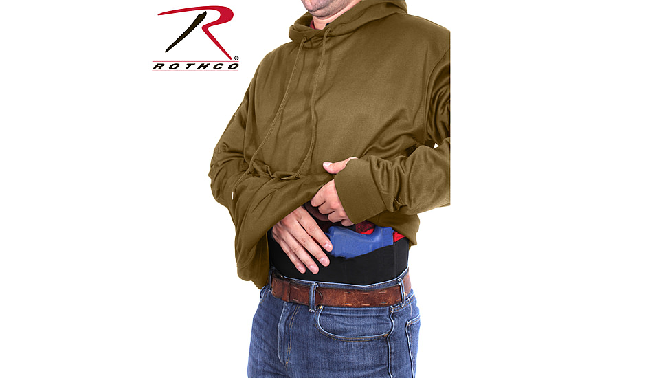 Rothco Concealed Carry Hoodie - Men's, Black, Medium, 2071-Black-M