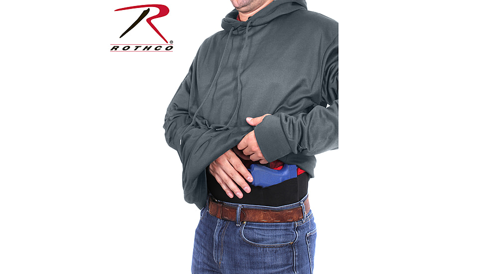 Rothco Concealed Carry Hoodie - Men's, Black, Medium, 2071-Black-M