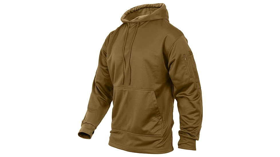 Rothco Concealed Carry Hoodie - Men's, Black, Medium, 2071-Black-M