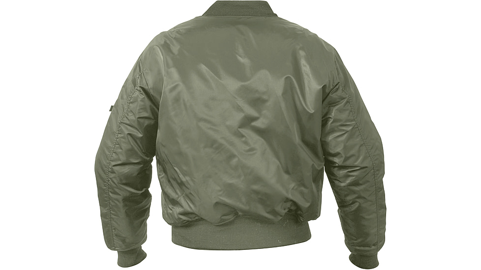 Rothco Concealed Carry MA-1 Flight Jacket, Sage Green, Extra Large, 77450-SageGreen-XL