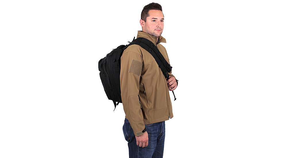 Rothco Convertible Medium Transport Pack, Black, 22987-Black