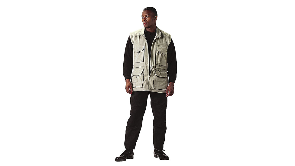 Rothco Convertible Safari Jacket, Small, 7590-S