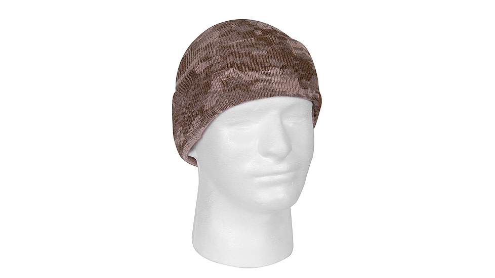 Rothco Deluxe Camo Watch Cap, Desert Digital Camo, 5720-DesertDigitalCamo