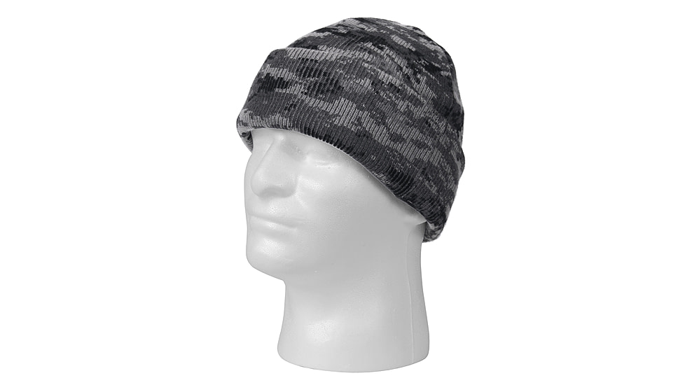 Rothco Deluxe Camo Watch Cap, Subdued Urban Digital Camo, 5719-SubduedUrbanDigitalCamo