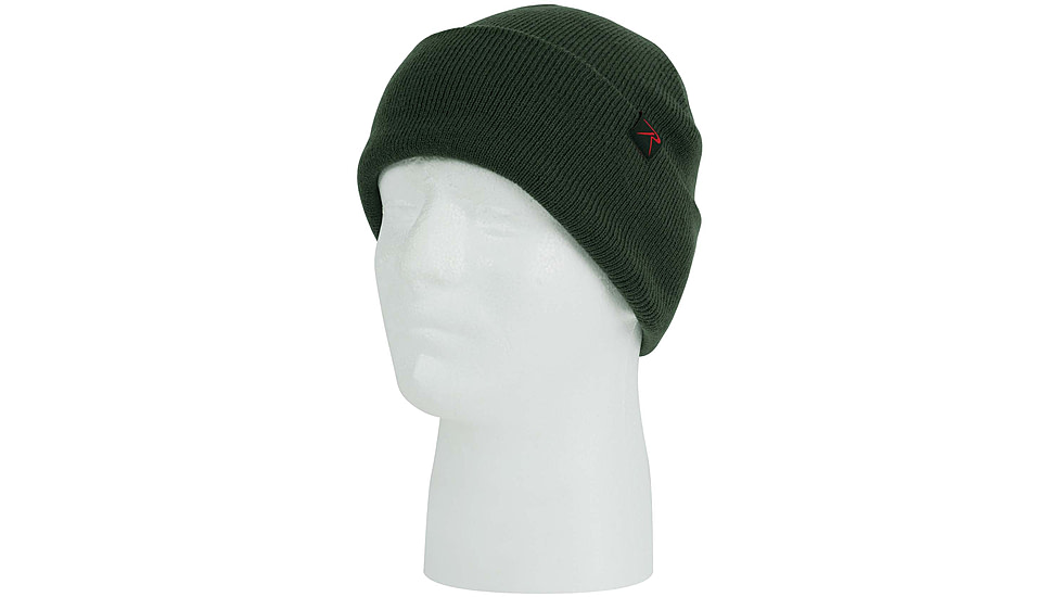 Rothco Deluxe Fine Knit Watch Cap, One Size, Hunter Green, 57834-HunterGreen-OneSize