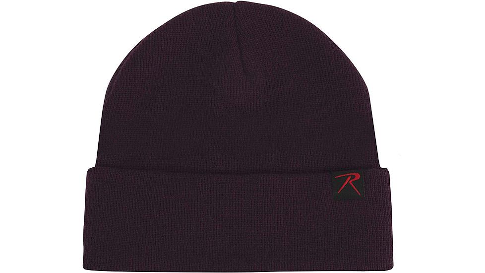 Rothco Deluxe Fine Knit Watch Cap - Mens, One Size, Maroon, 57832-Maroon-OneSize