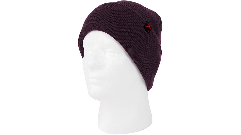 Rothco Deluxe Fine Knit Watch Cap, One Size, Maroon, 57832-Maroon-OneSize