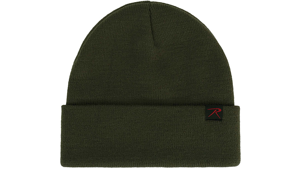 Rothco Deluxe Fine Knit Watch Cap - Mens, One Size, Ranger Green, 57835-RangerGreen-OneSize