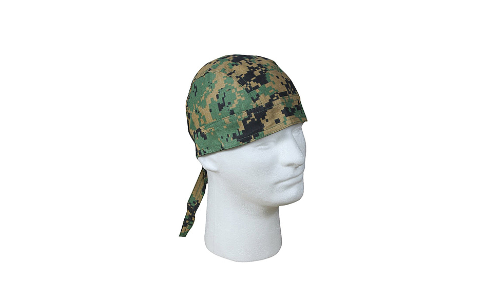 Rothco Digital Camo Headwrap, Woodland Digital Camo, 5196-WoodlandDigitalCamo