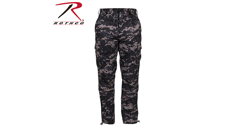 Rothco Digital Camo Tactical BDU Pants, Subdued Urban Digital Camo, XS, 9620-SubduedUrbanDigitalCamo-XS