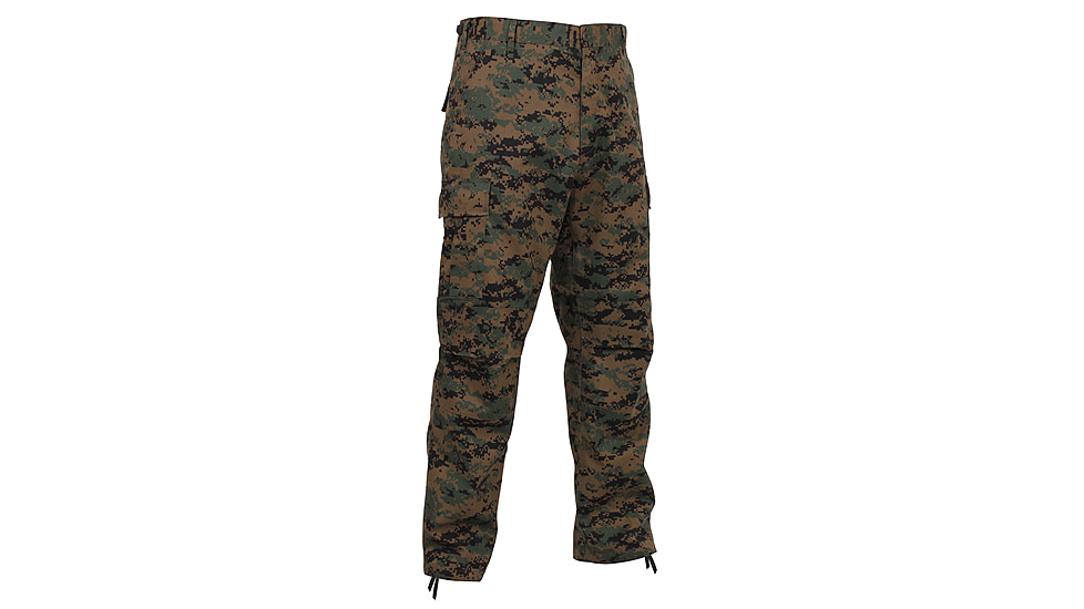 Rothco Digital Camo Tactical BDU Pants, Subdued Urban Digital Camo, XS, 9620-SubduedUrbanDigitalCamo-XS