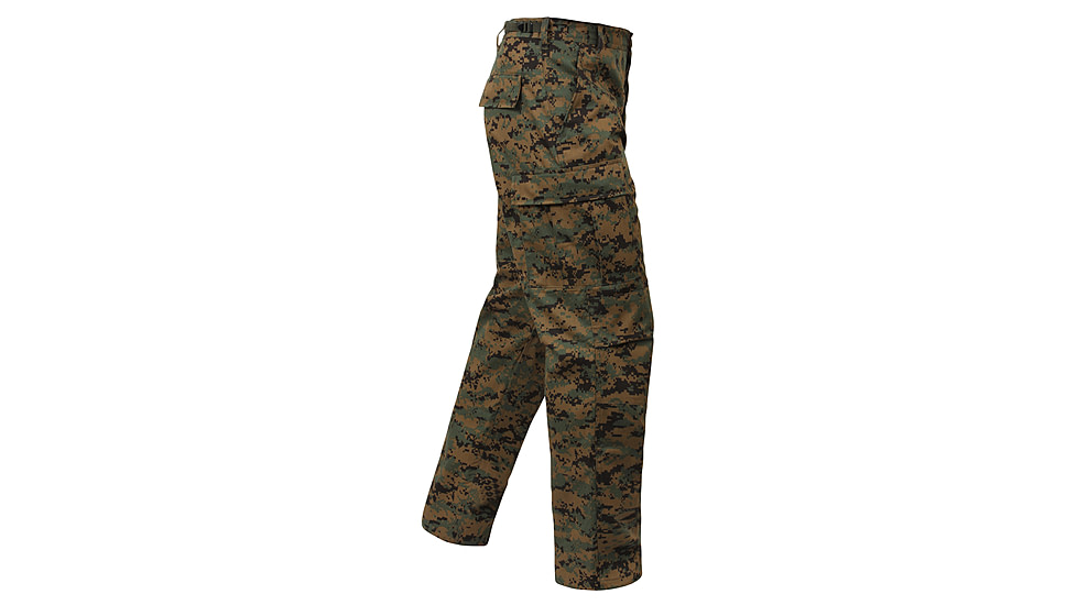 Rothco Digital Camo Tactical BDU Pants, Subdued Urban Digital Camo, XS, 9620-SubduedUrbanDigitalCamo-XS