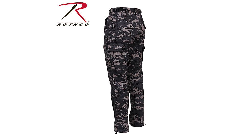 Rothco Digital Camo Tactical BDU Pants, Subdued Urban Digital Camo, XS, 9620-SubduedUrbanDigitalCamo-XS