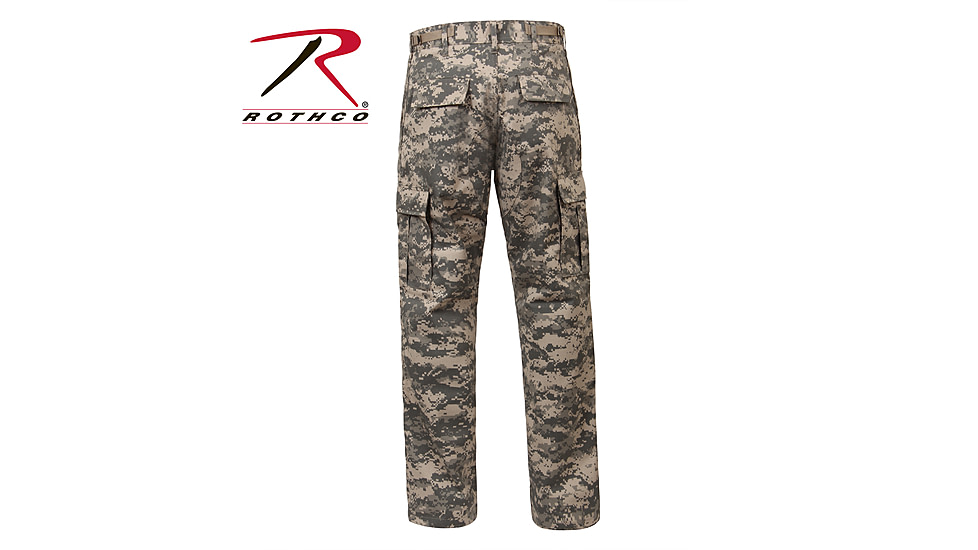 Rothco Digital Camo Tactical BDU Pants, Subdued Urban Digital Camo, XS, 9620-SubduedUrbanDigitalCamo-XS