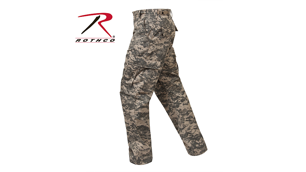 Rothco Digital Camo Tactical BDU Pants, Subdued Urban Digital Camo, XS, 9620-SubduedUrbanDigitalCamo-XS