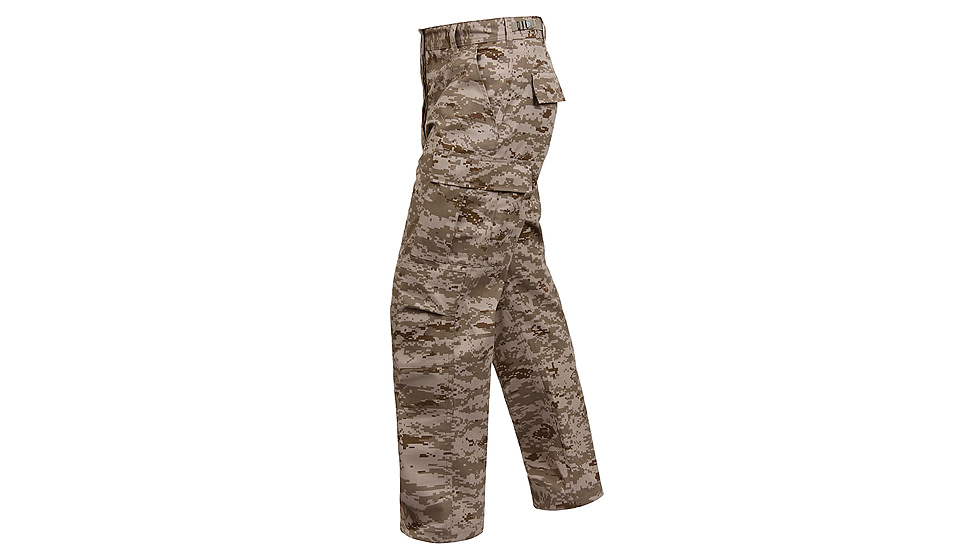 Rothco Digital Camo Tactical BDU Pants, Desert Digital Camo, XL, 8650-DesertDigitalCamo-XL