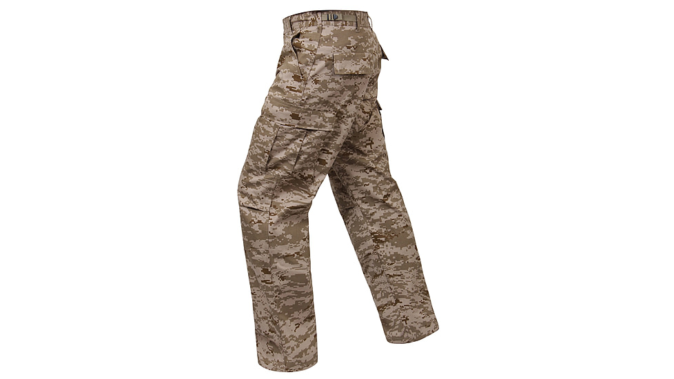 Rothco Digital Camo Tactical BDU Pants, Subdued Urban Digital Camo, XS, 9620-SubduedUrbanDigitalCamo-XS