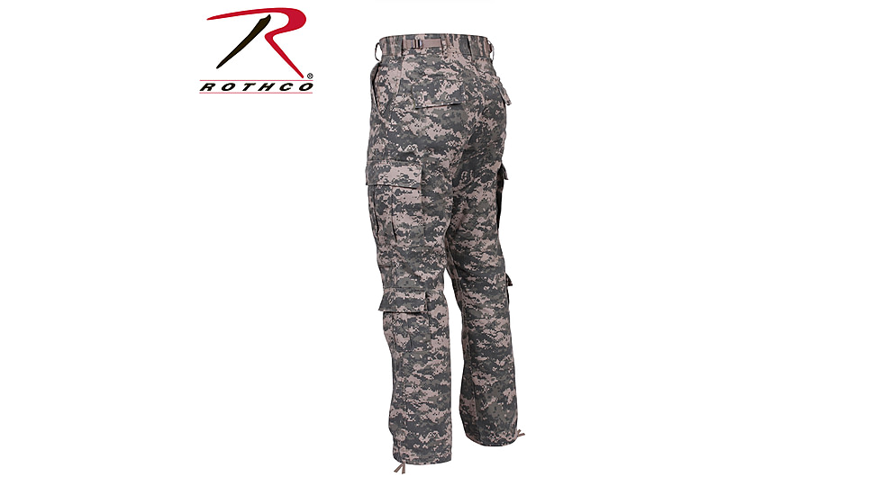 Rothco Digital Camo Tactical BDU Pants, Subdued Urban Digital Camo, XS, 9620-SubduedUrbanDigitalCamo-XS