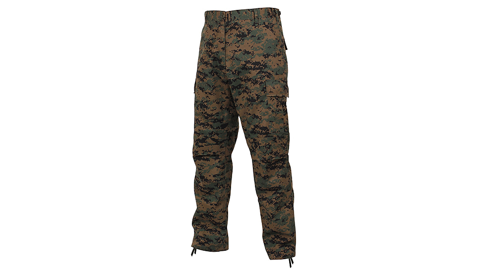 Rothco Digital Camo Tactical BDU Pants, Subdued Urban Digital Camo, XS, 9620-SubduedUrbanDigitalCamo-XS
