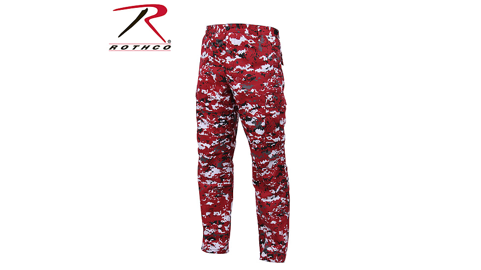 Rothco Digital Camo Tactical BDU Pants, Subdued Urban Digital Camo, XS, 9620-SubduedUrbanDigitalCamo-XS