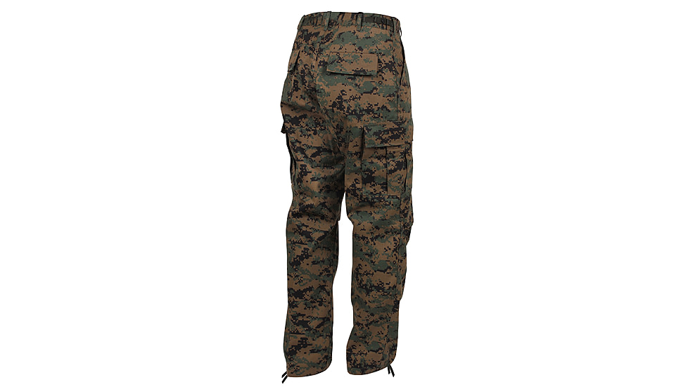 Rothco Digital Camo Tactical BDU Pants, Subdued Urban Digital Camo, XS, 9620-SubduedUrbanDigitalCamo-XS