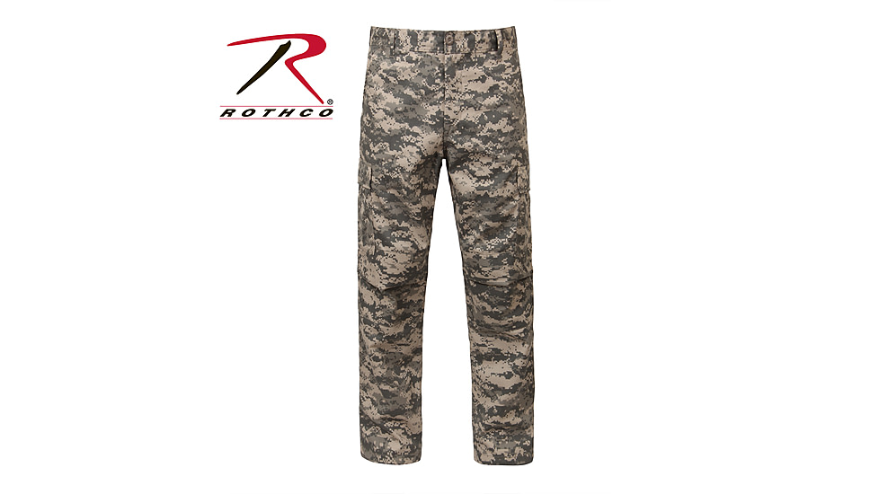Rothco Digital Camo Tactical BDU Pants, Subdued Urban Digital Camo, XS, 9620-SubduedUrbanDigitalCamo-XS