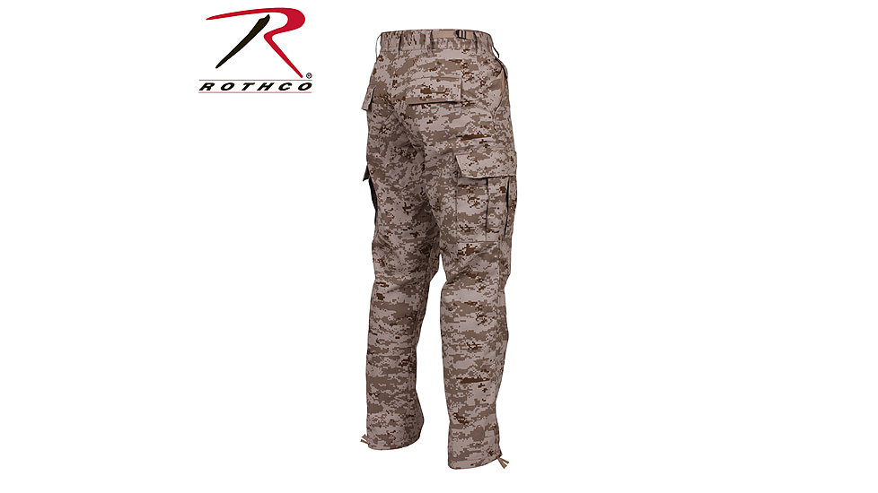 Rothco Digital Camo Tactical BDU Pants, Subdued Urban Digital Camo, XS, 9620-SubduedUrbanDigitalCamo-XS