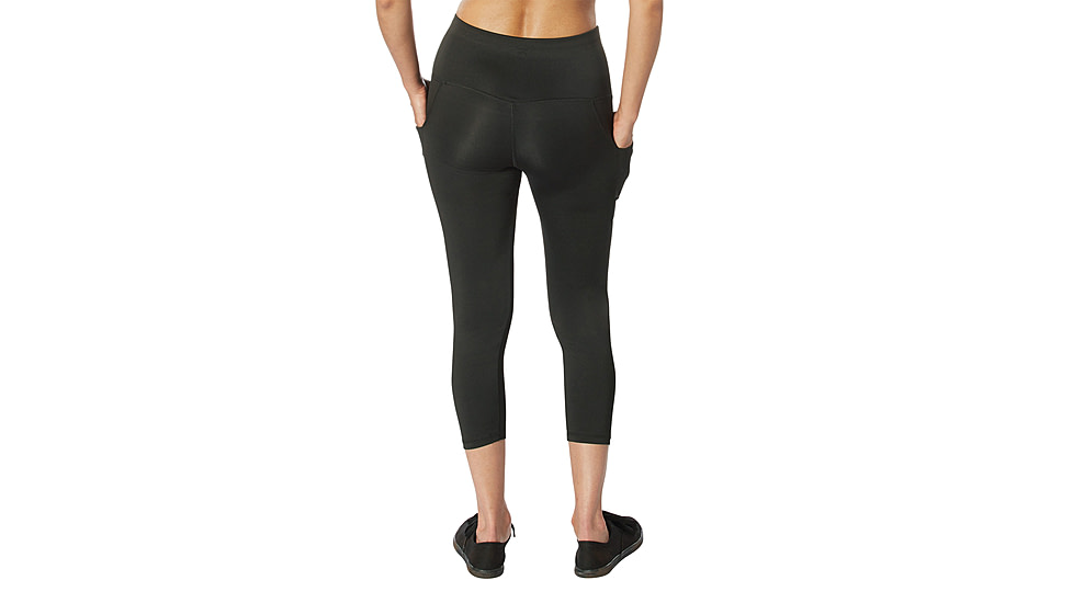 Rothco Essential Leggings with Pockets - Womens, Black, Small, 13410-Black-S