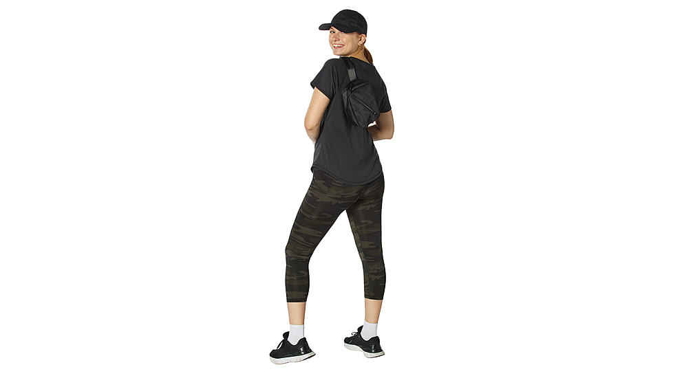Rothco Essential Moisture Wicking Raglan Sleeve T-Shirt - Womens, Black, 2XL, 13250-Black-2XL
