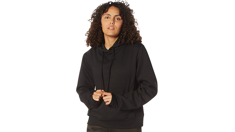 Rothco Every Day Hoodie - Women's, Black, Small, 13310-Black-S