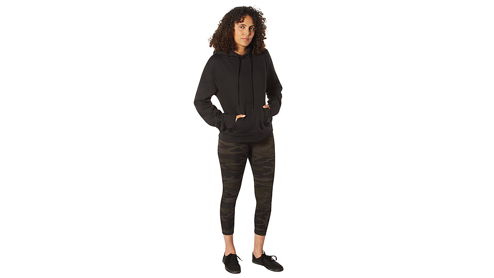 Rothco Every Day Hoodie - Womens, Black, Small, 13310-Black-S