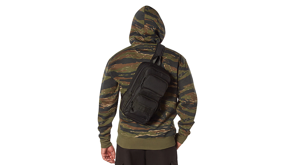Rothco Every Day Pullover Hooded Sweatshirt - Mens, Tiger Stripe Camo, Small, 43050-TigerStripeCamo-S